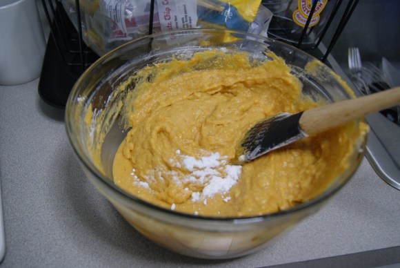 I swear I mixed this completely, just wanted to get a picture before my battery died and... I'm an excellent blogger.