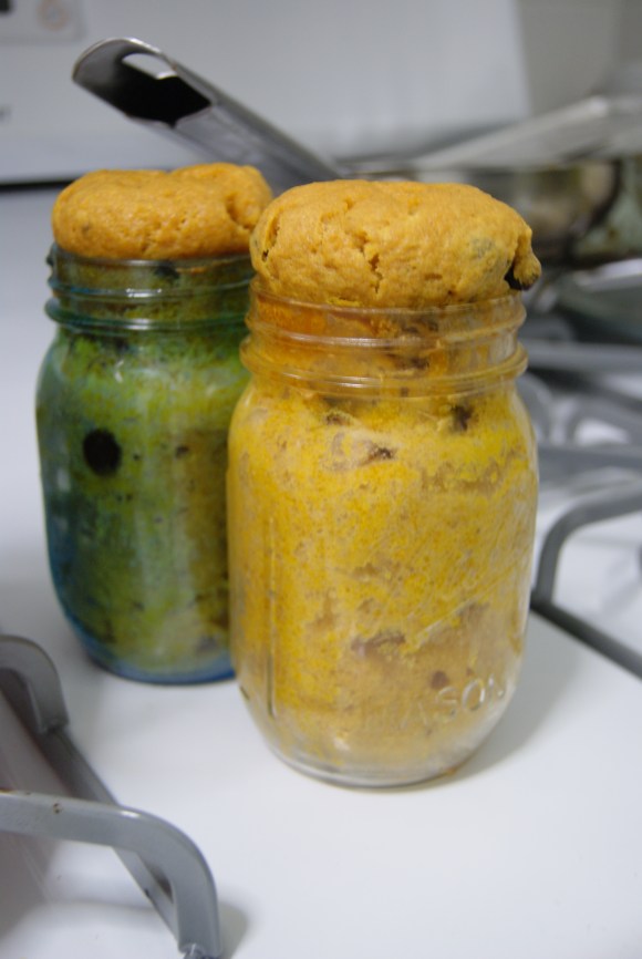 One of these is a blue mason jar. I felt like that needed to be stated.