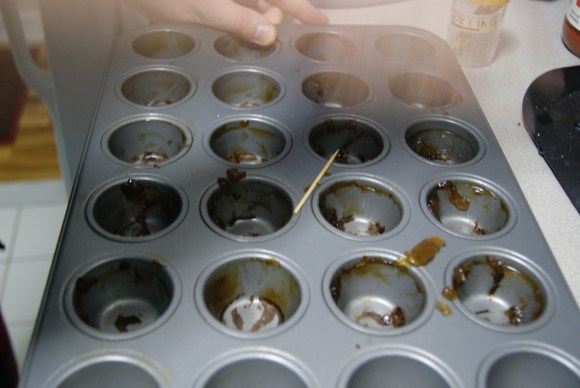 Notice the weird stream of light shooting out of the tin and up into his hand. The jellies seem to have unlocked some sort of probably scary force on my boyfriend. More to come as story develops.
