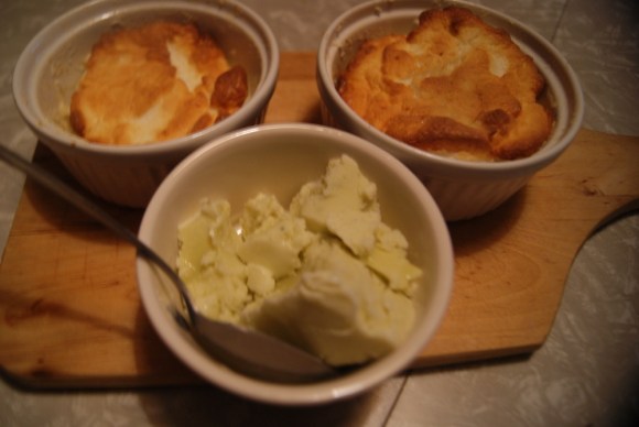 Top left and right: lemon egg white souffles. Yes, I know they fell, but they were still pretty damned delicious, airy and not at all bad for you health-wise. They complemented the basil ice cream (bottom center) quite nicely. Recipe will possibly one day follow if there's interest.
