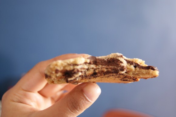 The layers of chocolate within the cookie. Tell me you see those layers. 